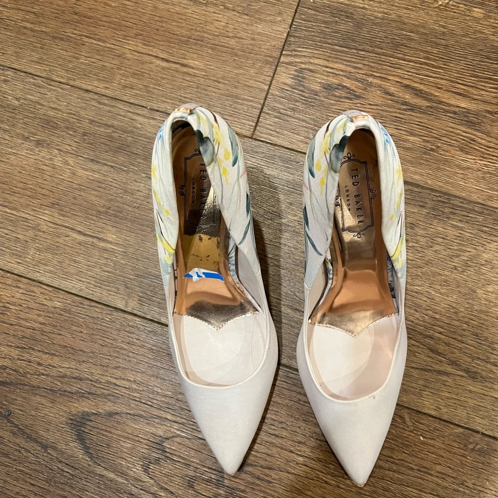 Ted baker floral heels